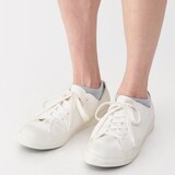 紳士　足なり直角　さらっと綿　スニーカーイン