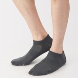 紳士　足なり直角　さらっと綿　スニーカーイン