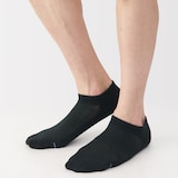 紳士　足なり直角　さらっと綿　スニーカーイン