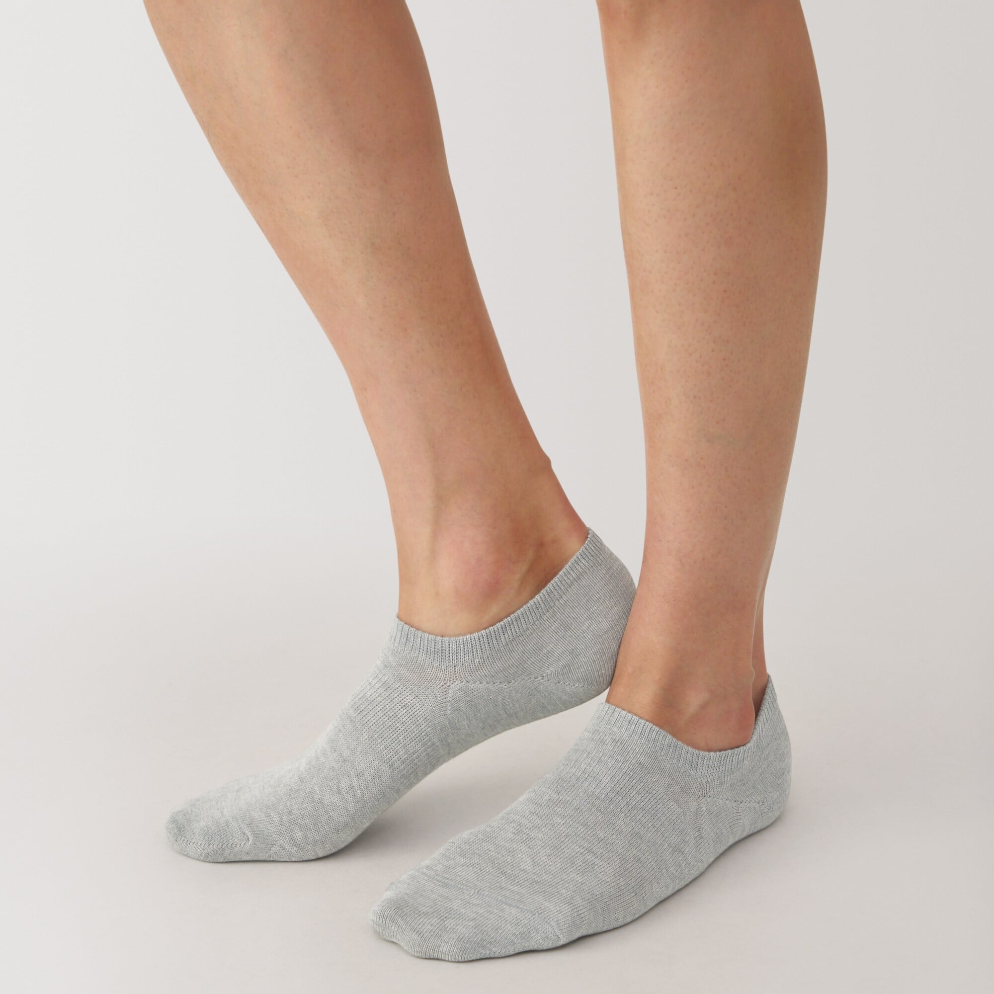 紳士　足なり直角　スニーカーイン　※杢色