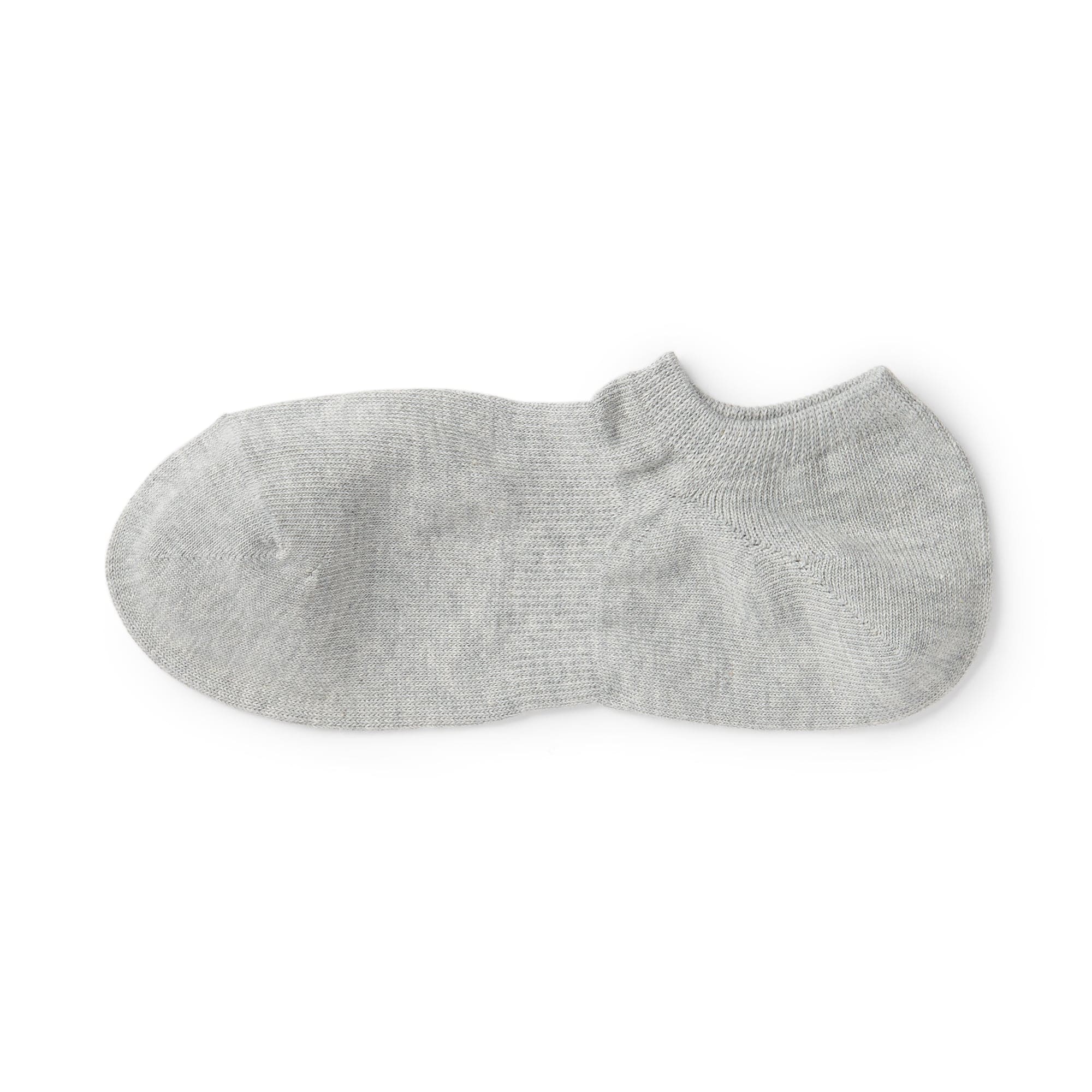 紳士　足なり直角　スニーカーイン　※杢色