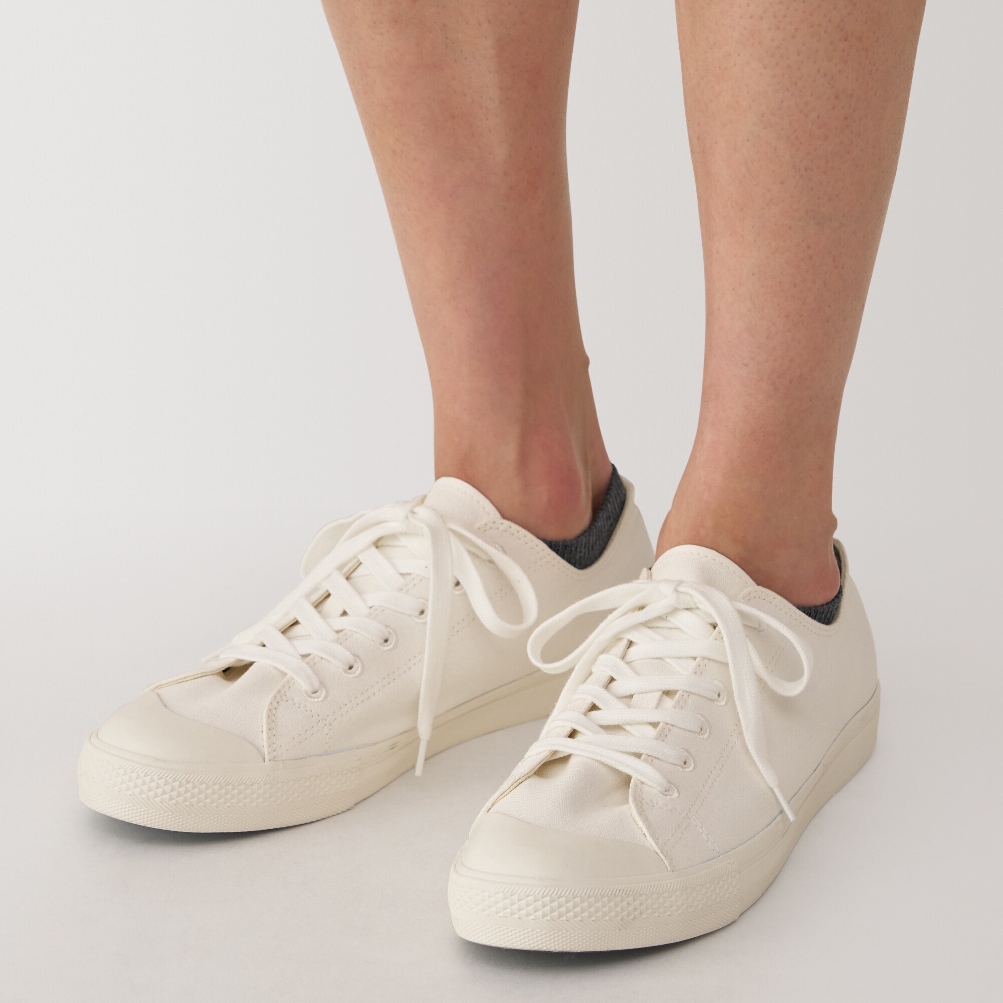 紳士　足なり直角　スニーカーイン　※杢色