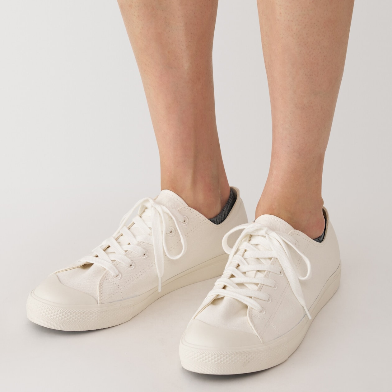 紳士　足なり直角　スニーカーイン（ボーダー）