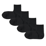 紳士　足なり直角　ショート丈靴下（４足組）