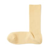 紳士　足なり直角　ズレ落ちにくいリブ編み靴下