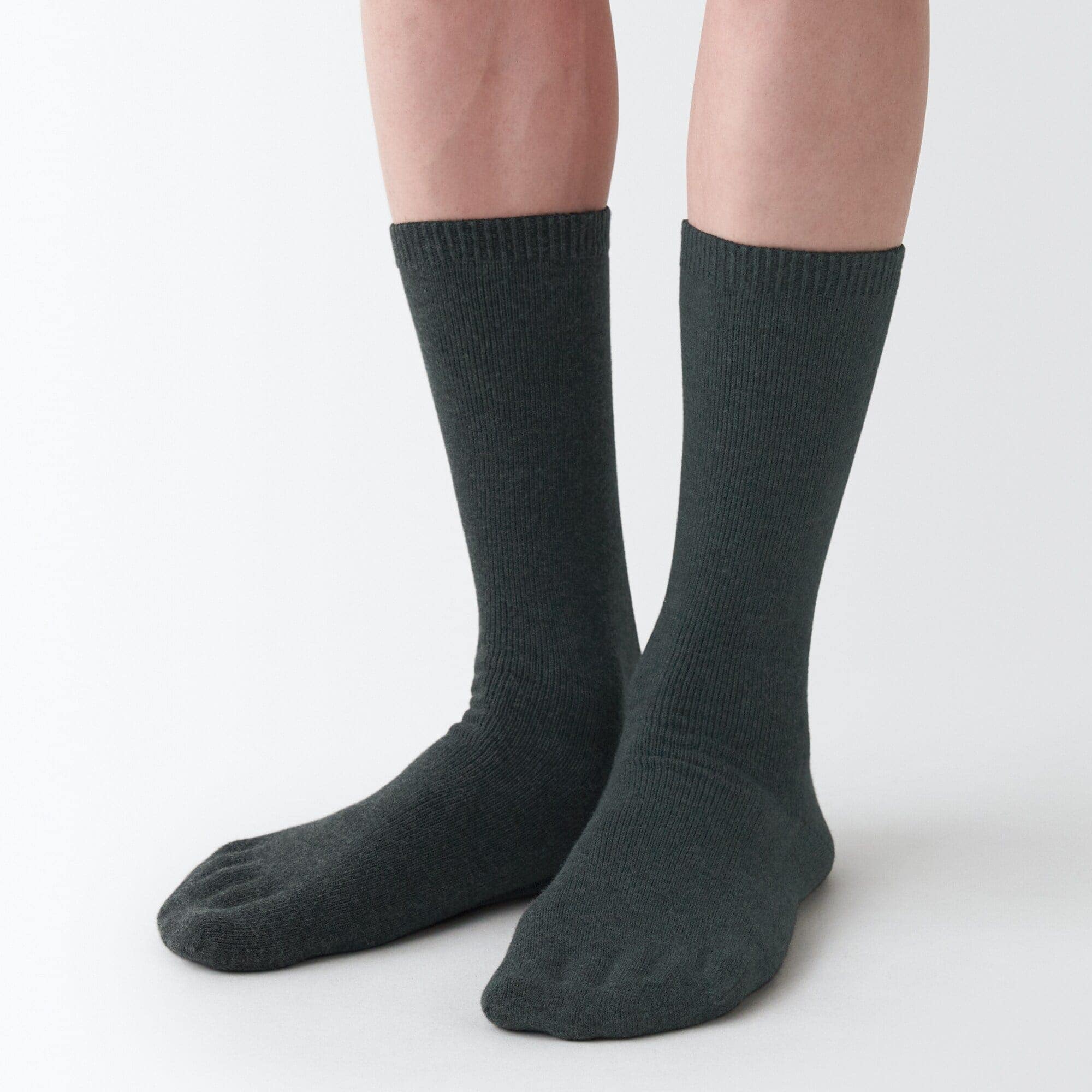 紳士　足なり直角　隠れ５本指靴下