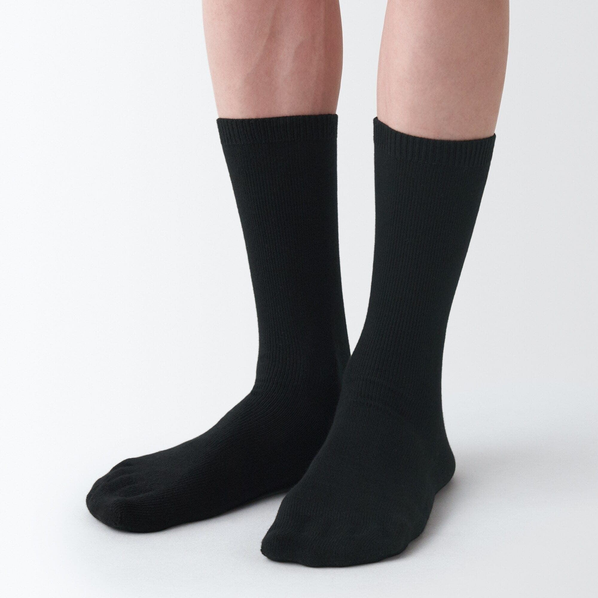 紳士　足なり直角　隠れ５本指靴下