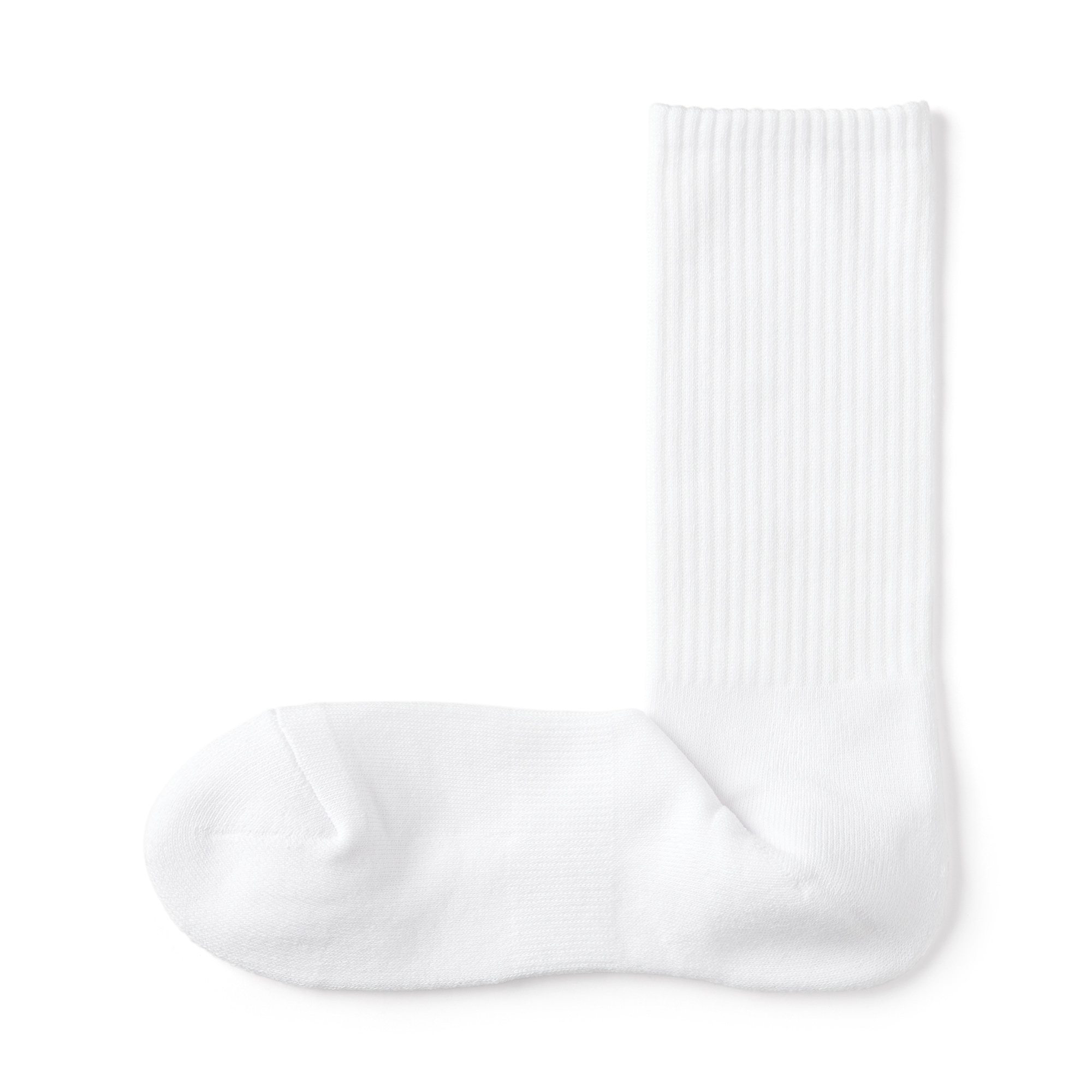 紳士　足なり直角　パイル編み　靴下