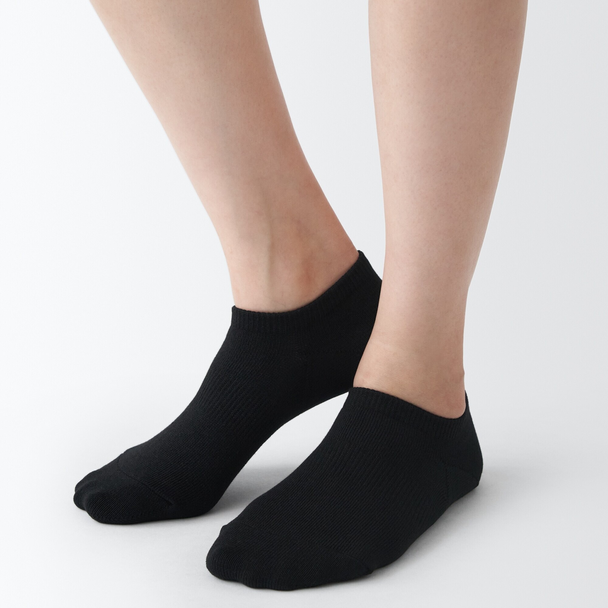 婦人　足なり直角　スニーカーイン（４足組）