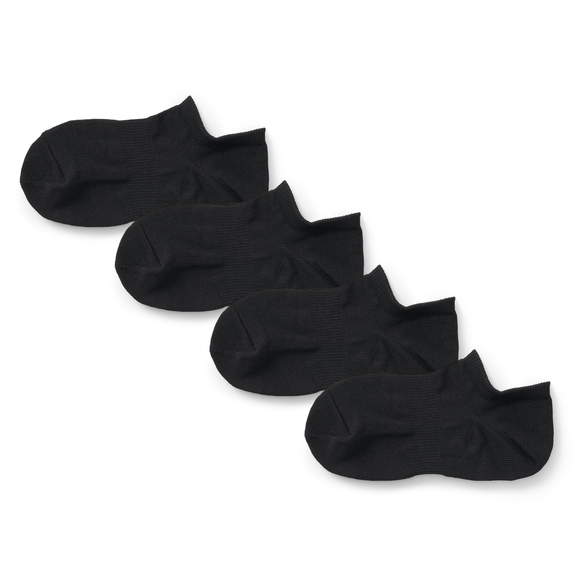 婦人　足なり直角　スニーカーイン（４足組）