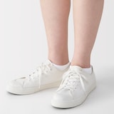 婦人　足なり直角　さらっと綿　スニーカーイン