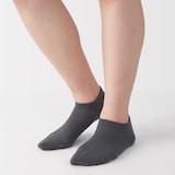 婦人　足なり直角　さらっと綿　スニーカーイン