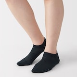 婦人　足なり直角　さらっと綿　スニーカーイン