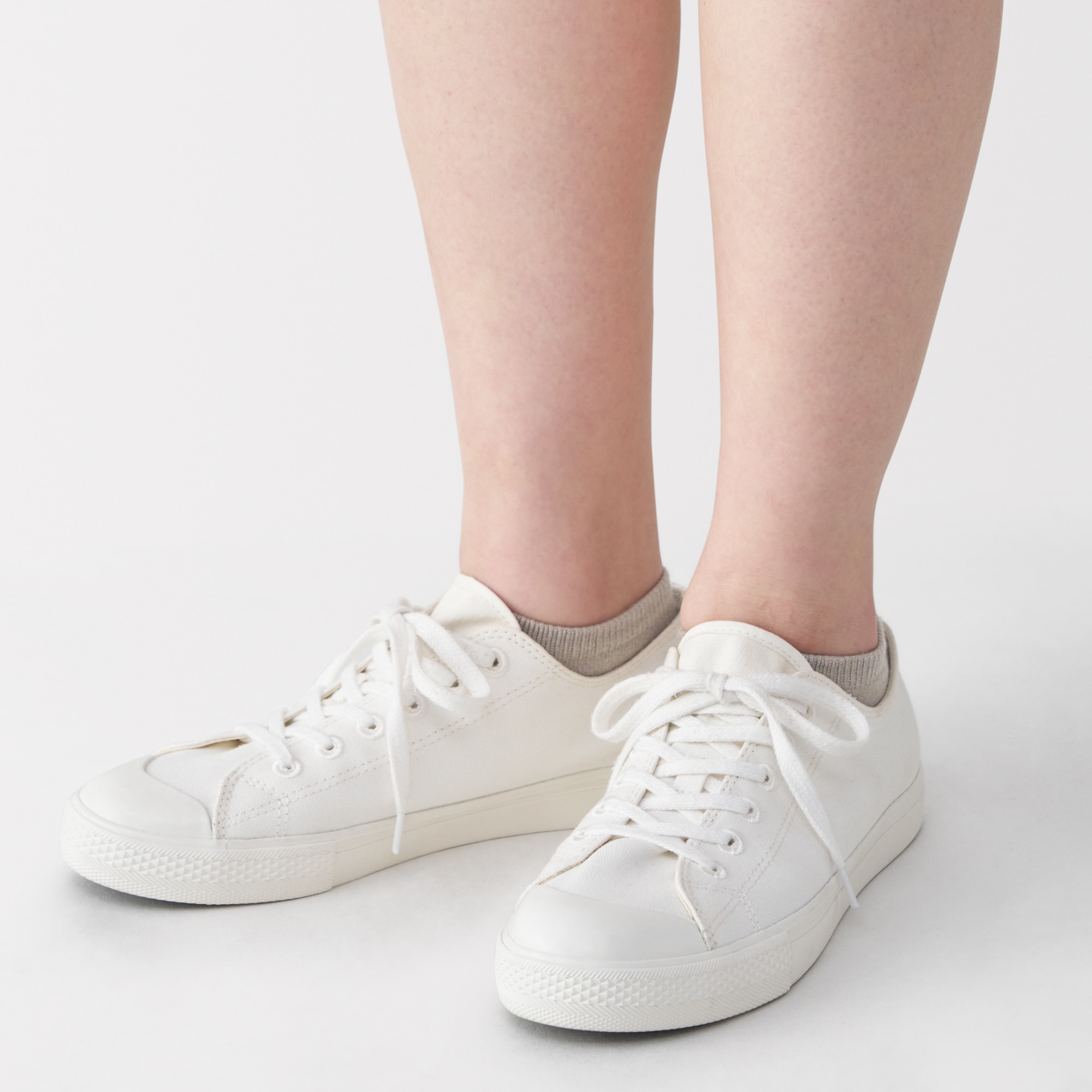 婦人　足なり直角　さらっと綿　スニーカーイン