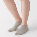 婦人　足なり直角　さらっと綿　スニーカーイン