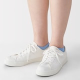 婦人　足なり直角　さらっと綿　スニーカーイン