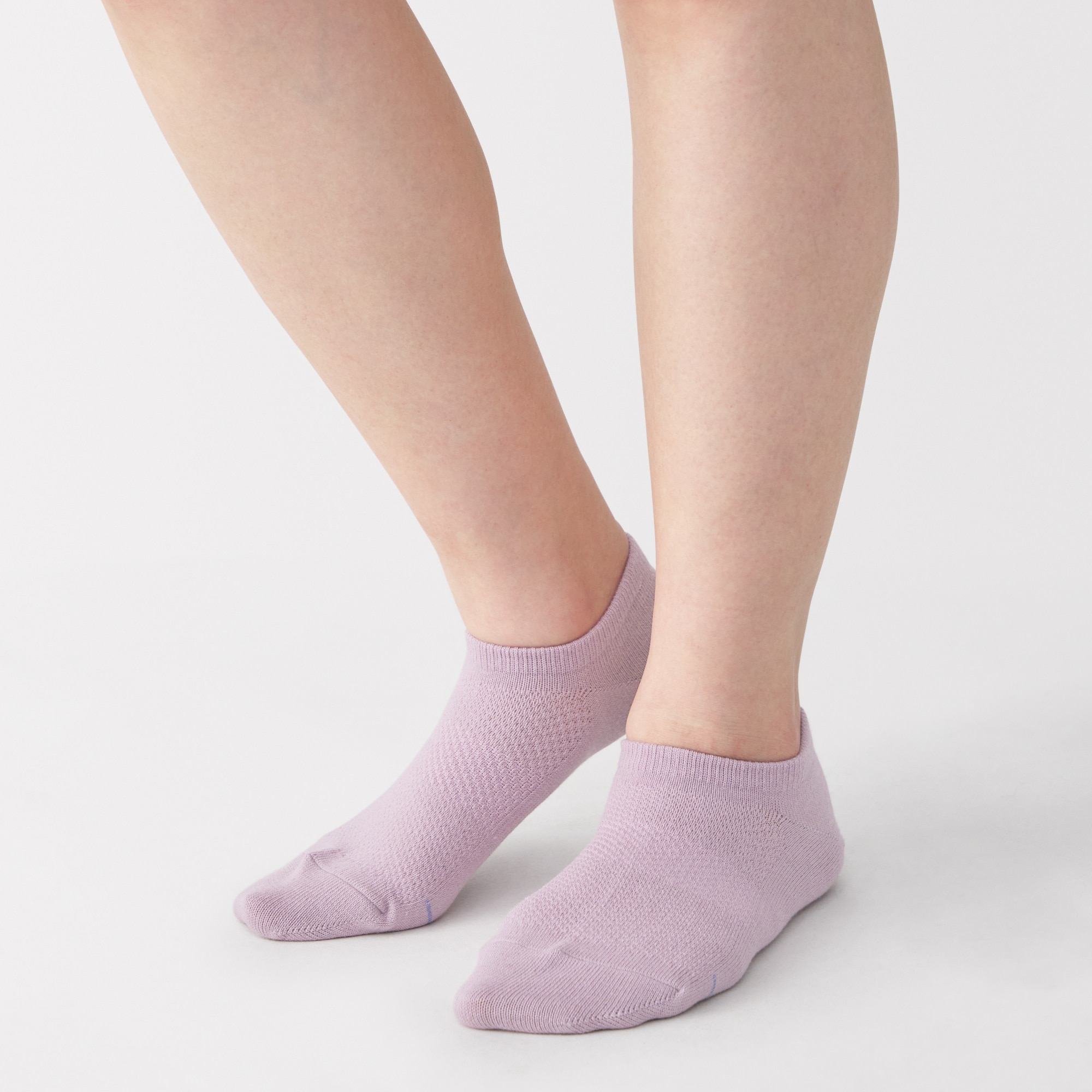 婦人　足なり直角　さらっと綿　スニーカーイン