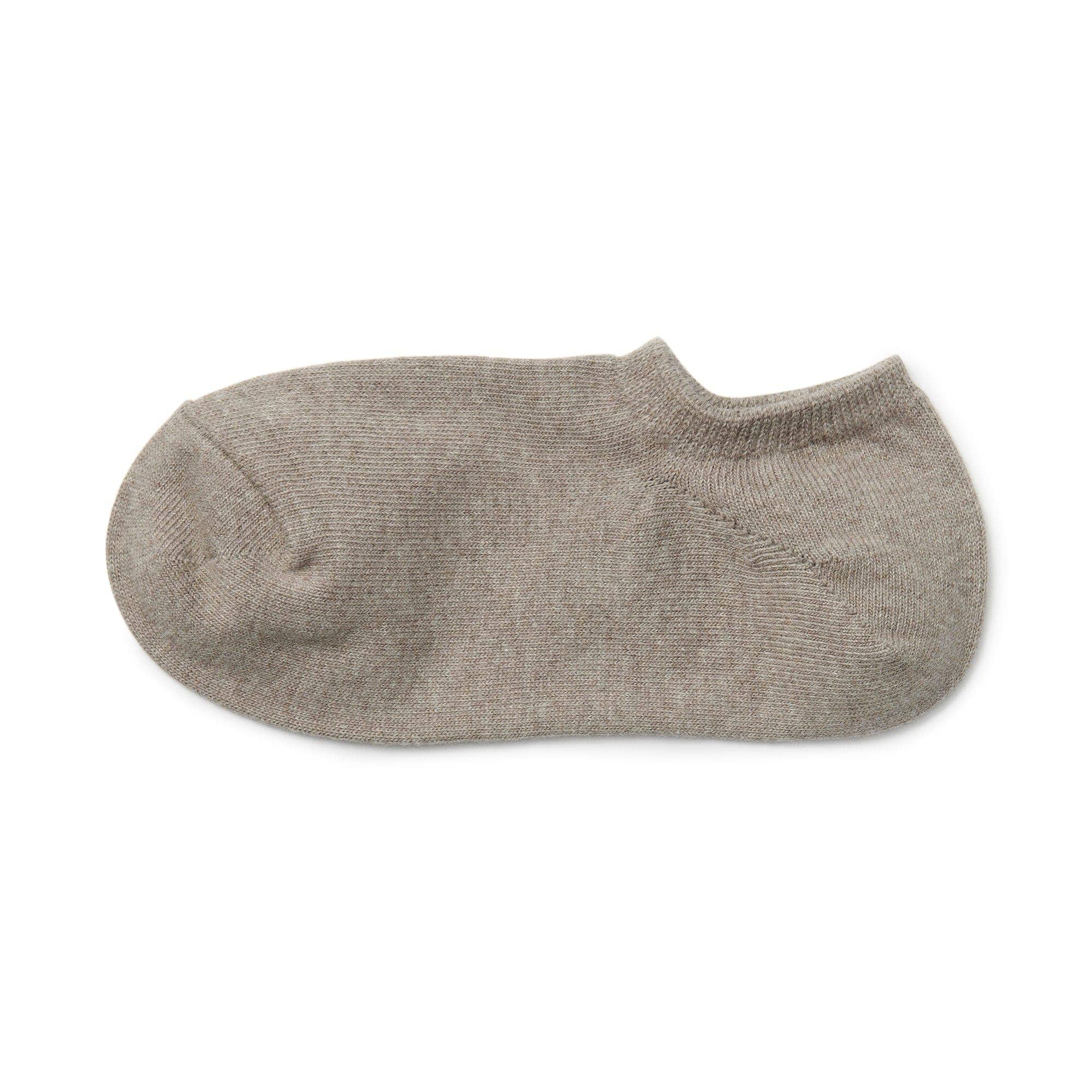 婦人　足なり直角　スニーカーイン　※杢色