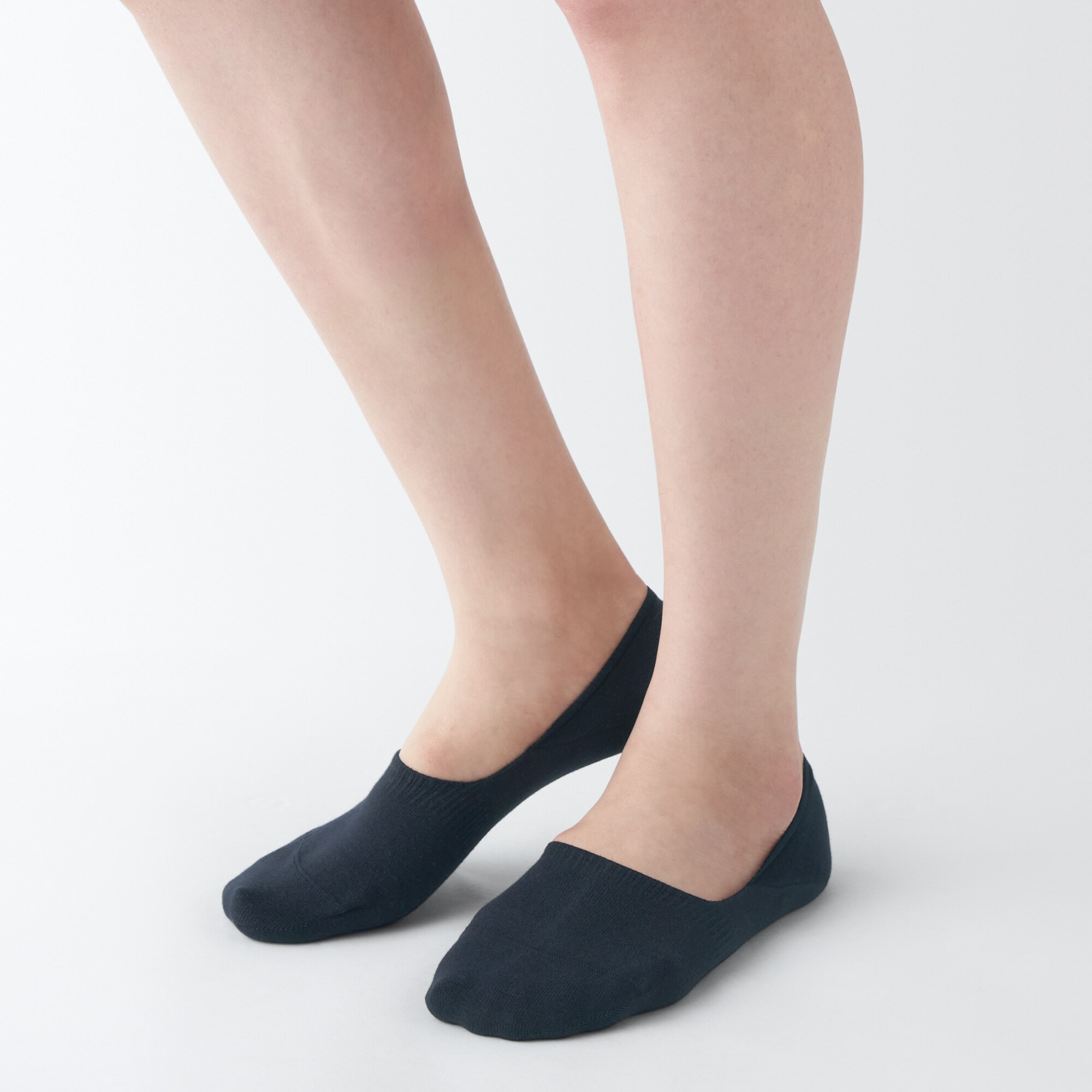 婦人　かかと滑り止め付き　薄手　フットカバー