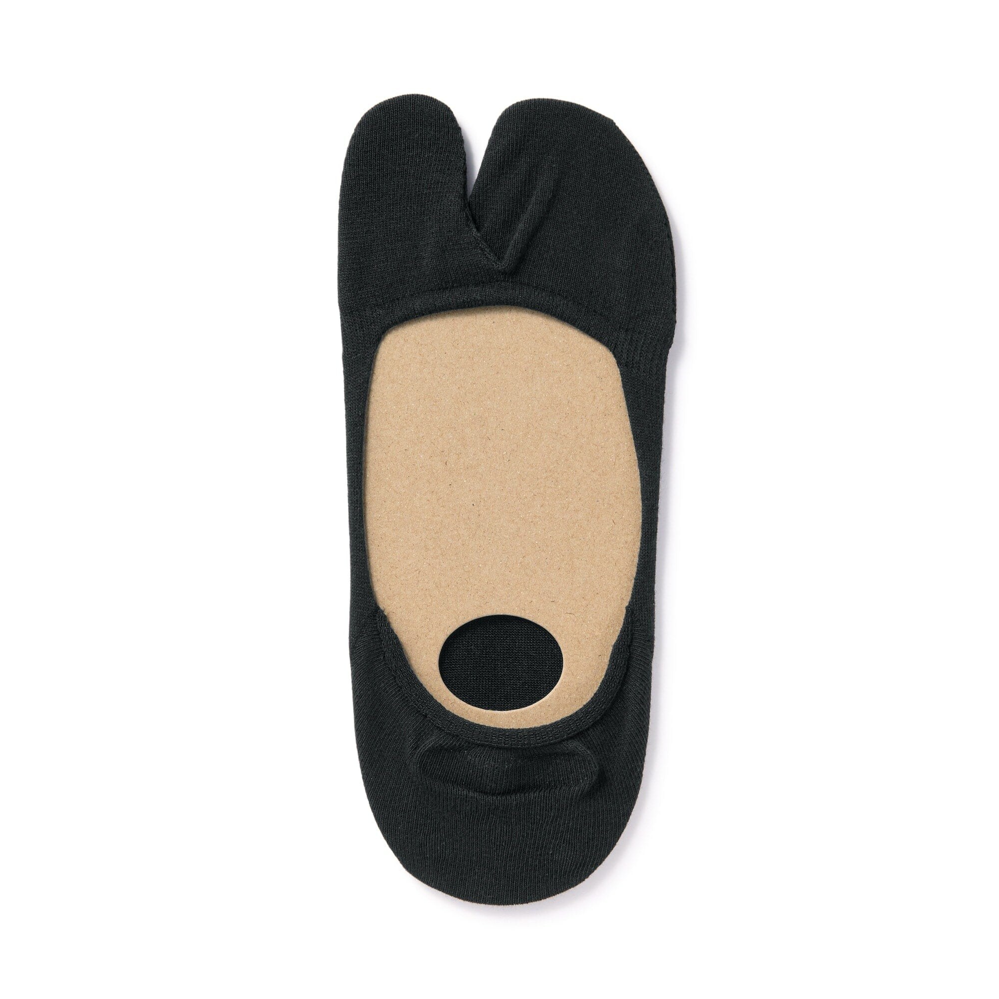 婦人　かかと滑り止め付き　たび型フットカバー