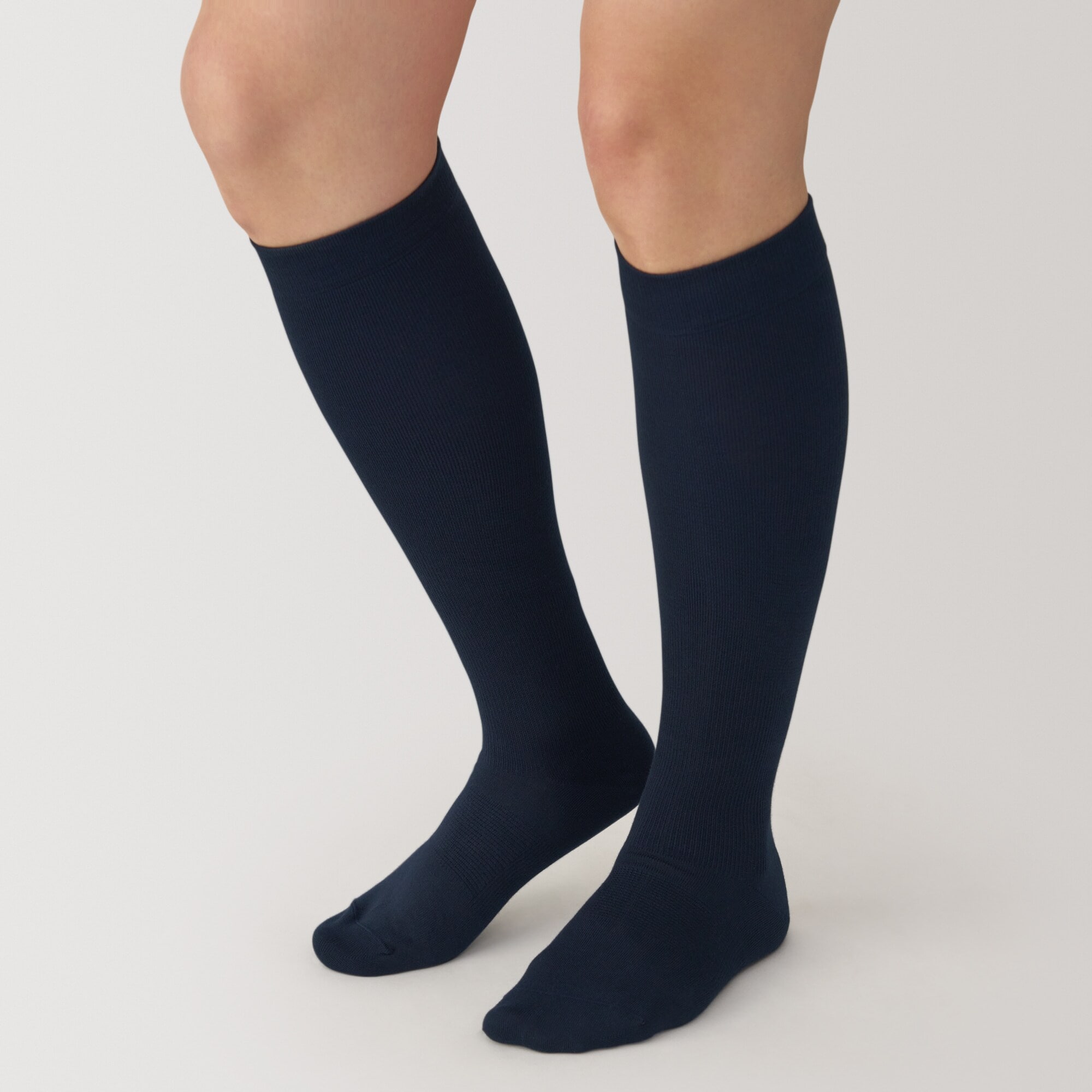 婦人　足なり直角　むくみを防ぐ　着圧ハイソックス　※一般医療機器