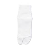 婦人　足なり直角　履き口やわらか　たび型ショート丈靴下