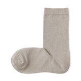 婦人　足なり直角　履き口やわらか　靴下（口ゴムなし・三層）