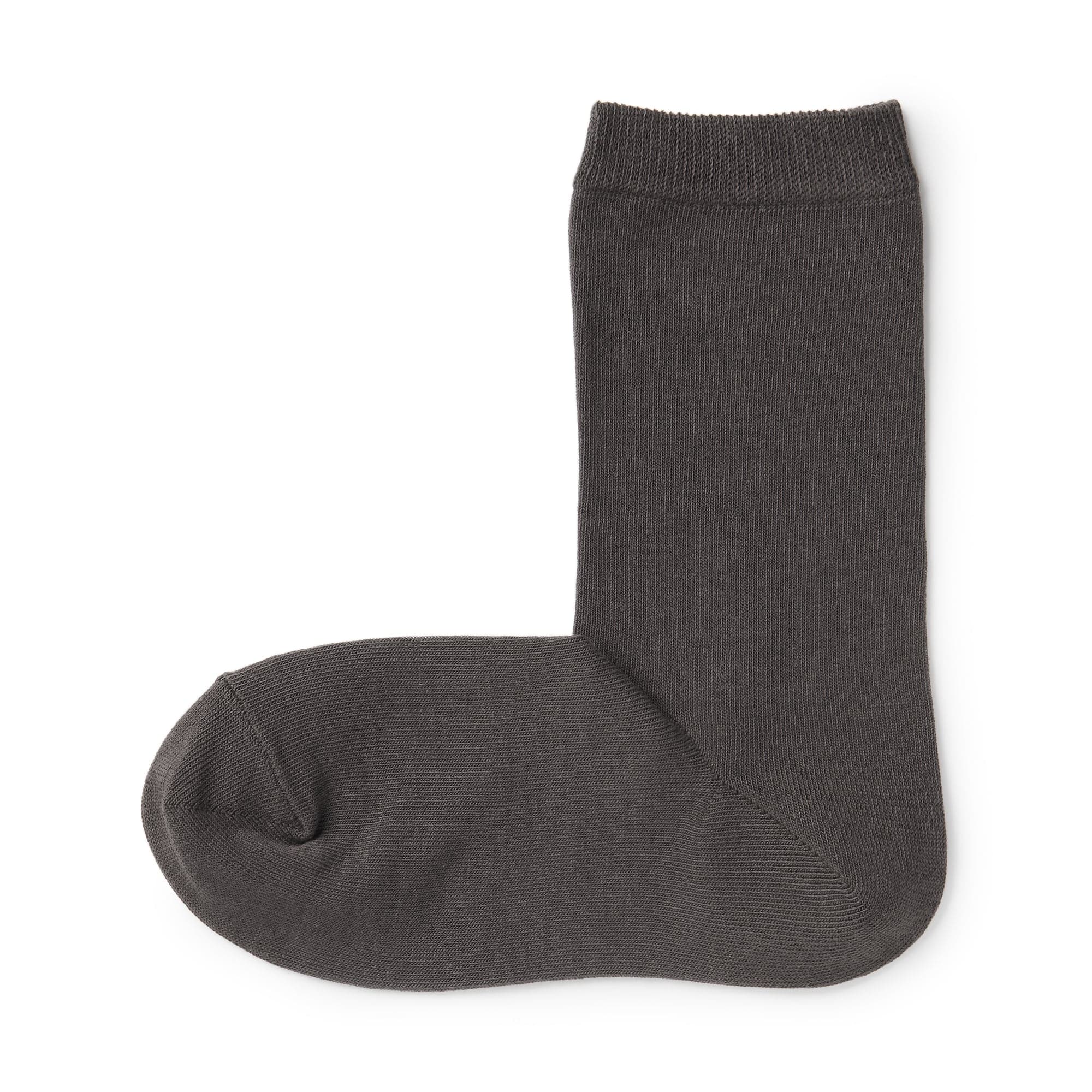 婦人　足なり直角　履き口やわらか　靴下（口ゴムなし・三層）