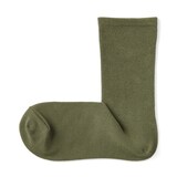 婦人　足なり直角　履き口やわらか　足首に沿う靴下