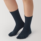 婦人　足なり直角　５本指靴下