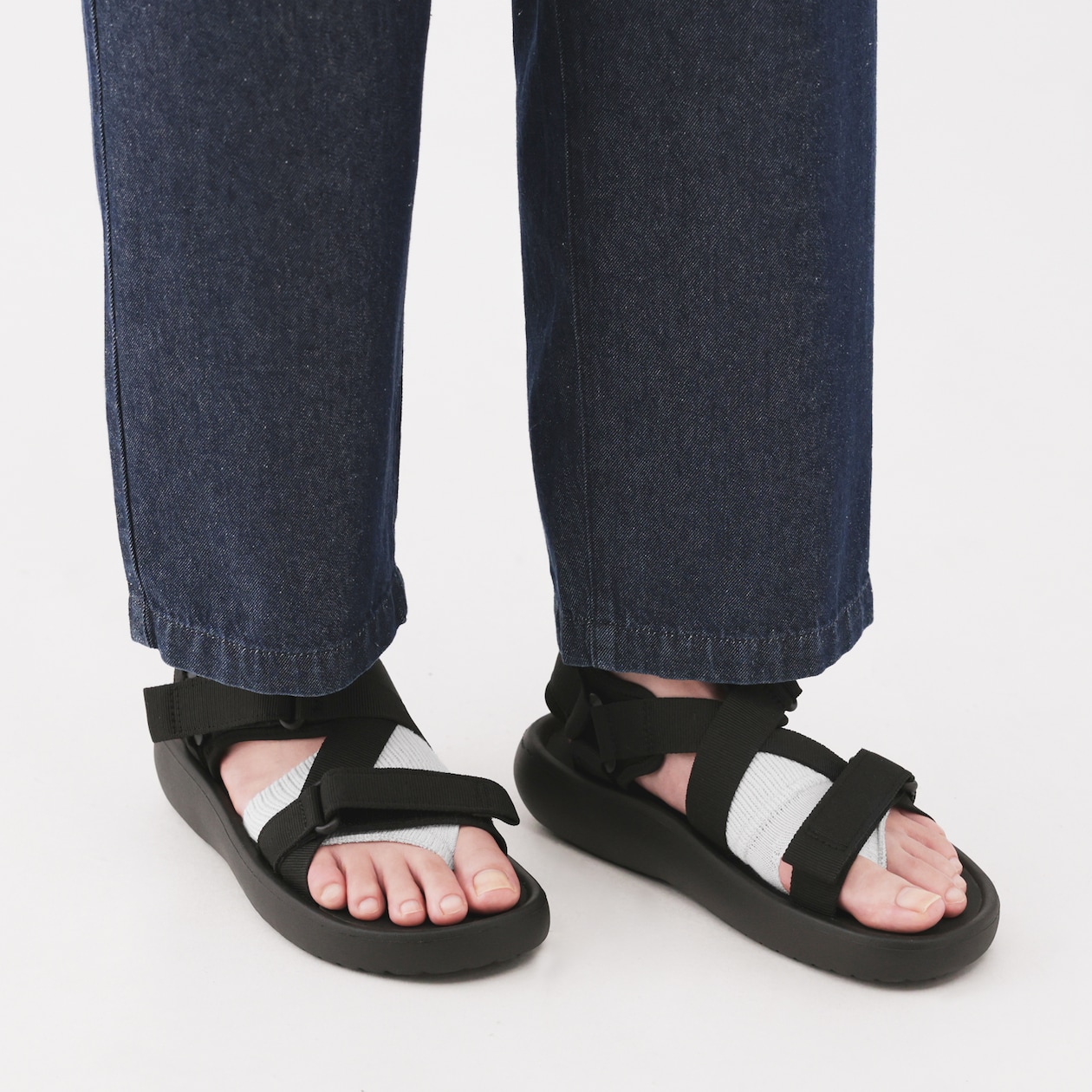 さらっと綿　トング型　パーツソックス