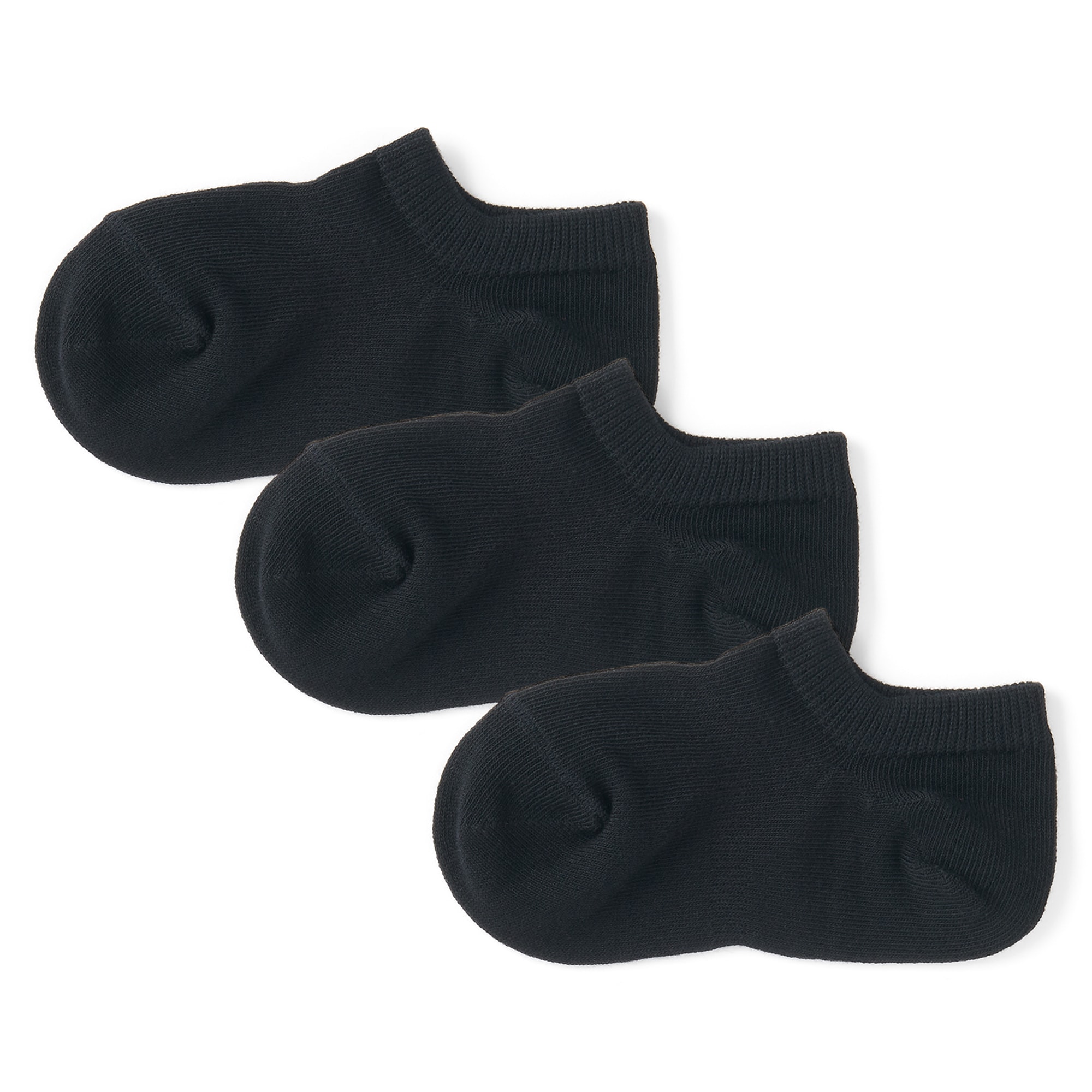 キッズ　足なり直角　スニーカーイン（３足組）