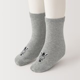 キッズ　足なり直角　動物柄　靴下（３足組）