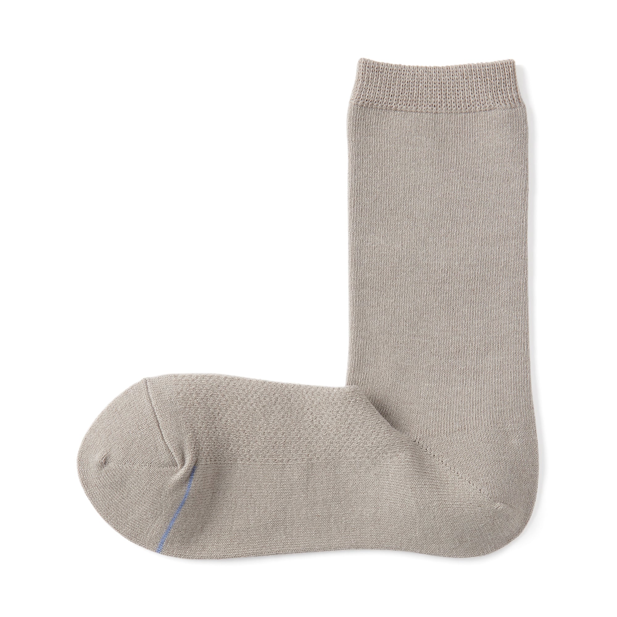 婦人　足なり直角　さらっと綿靴下