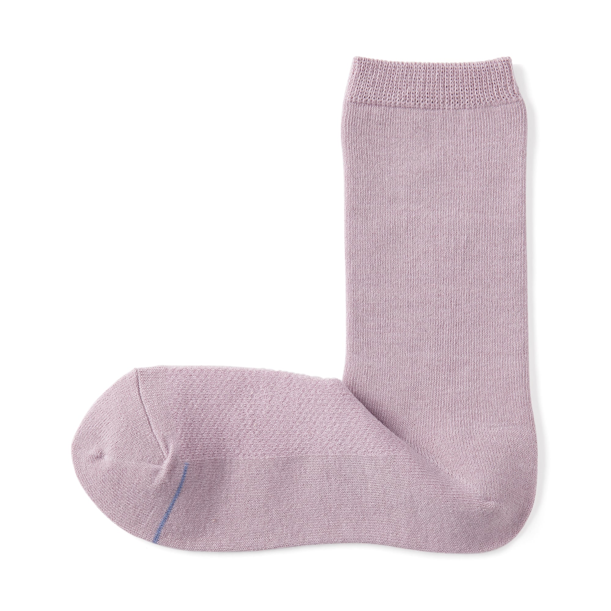 婦人　足なり直角　さらっと綿靴下