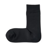 婦人　足なり直角　履き口やわらか　レーヨン混　薄手　靴下（口ゴムなし）
