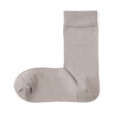 婦人　足なり直角　履き口やわらか　レーヨン混　薄手　靴下（口ゴムなし）