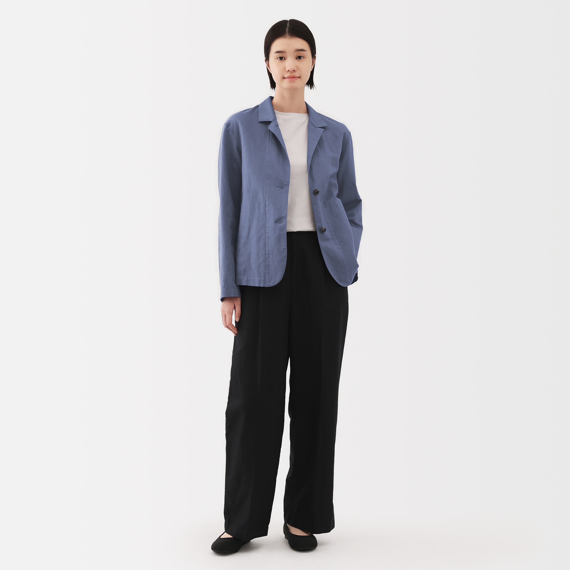 婦人 ヘンプ コットン シャツジャケット | 無印良品