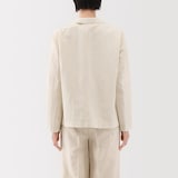 婦人　ヘンプ　コットン　シャツジャケット