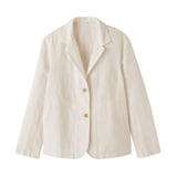 婦人　ヘンプ　コットン　シャツジャケット