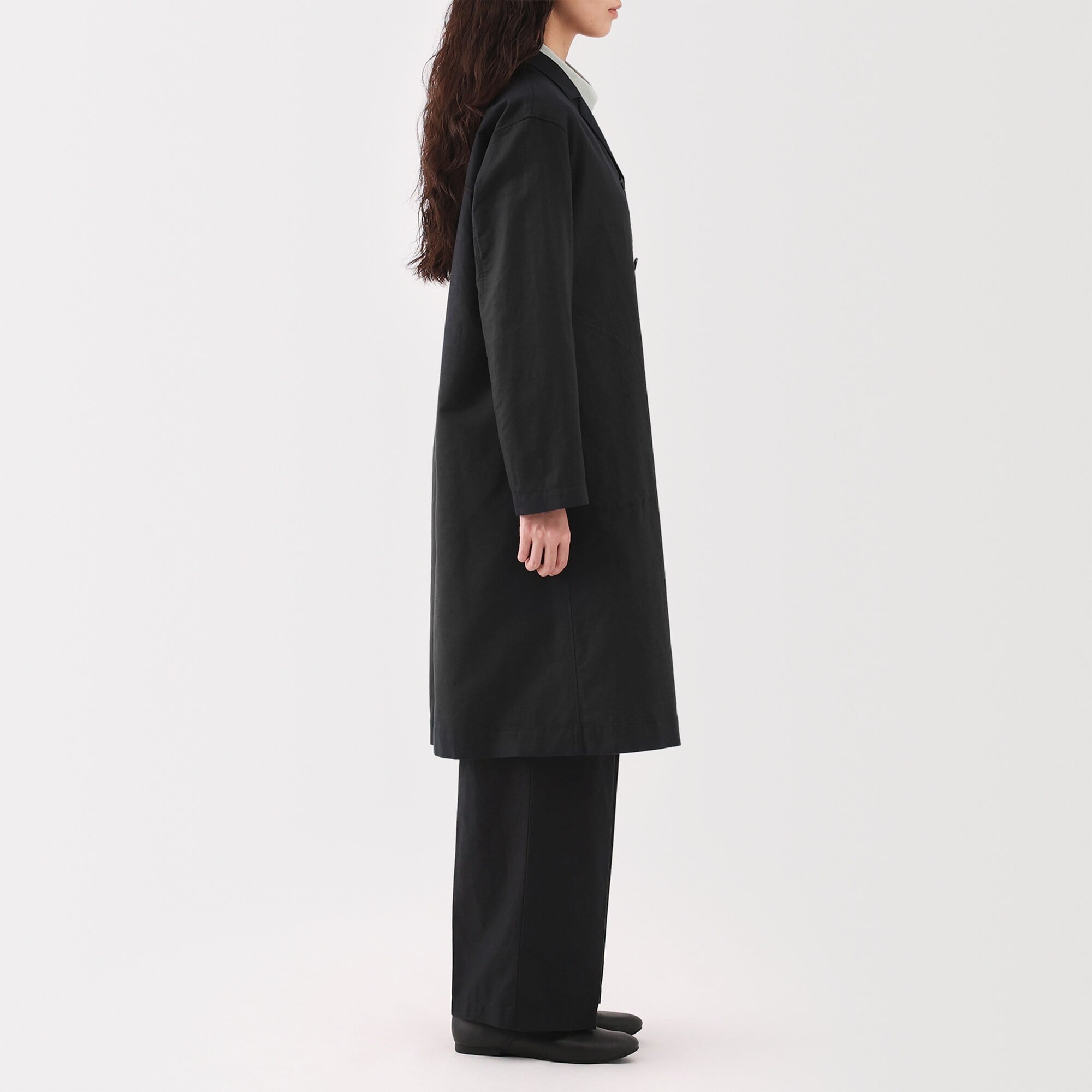 衝撃の激安コスパ・掘り出し物も 婦人 無印良品 | コート コットン ヘンプ ジャケット・アウター