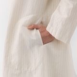 婦人　ヘンプ　コットン　コート