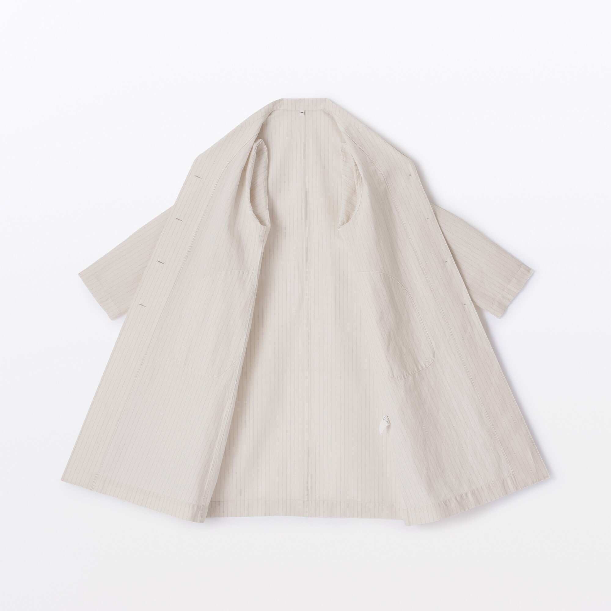 婦人　ヘンプ　コットン　コート