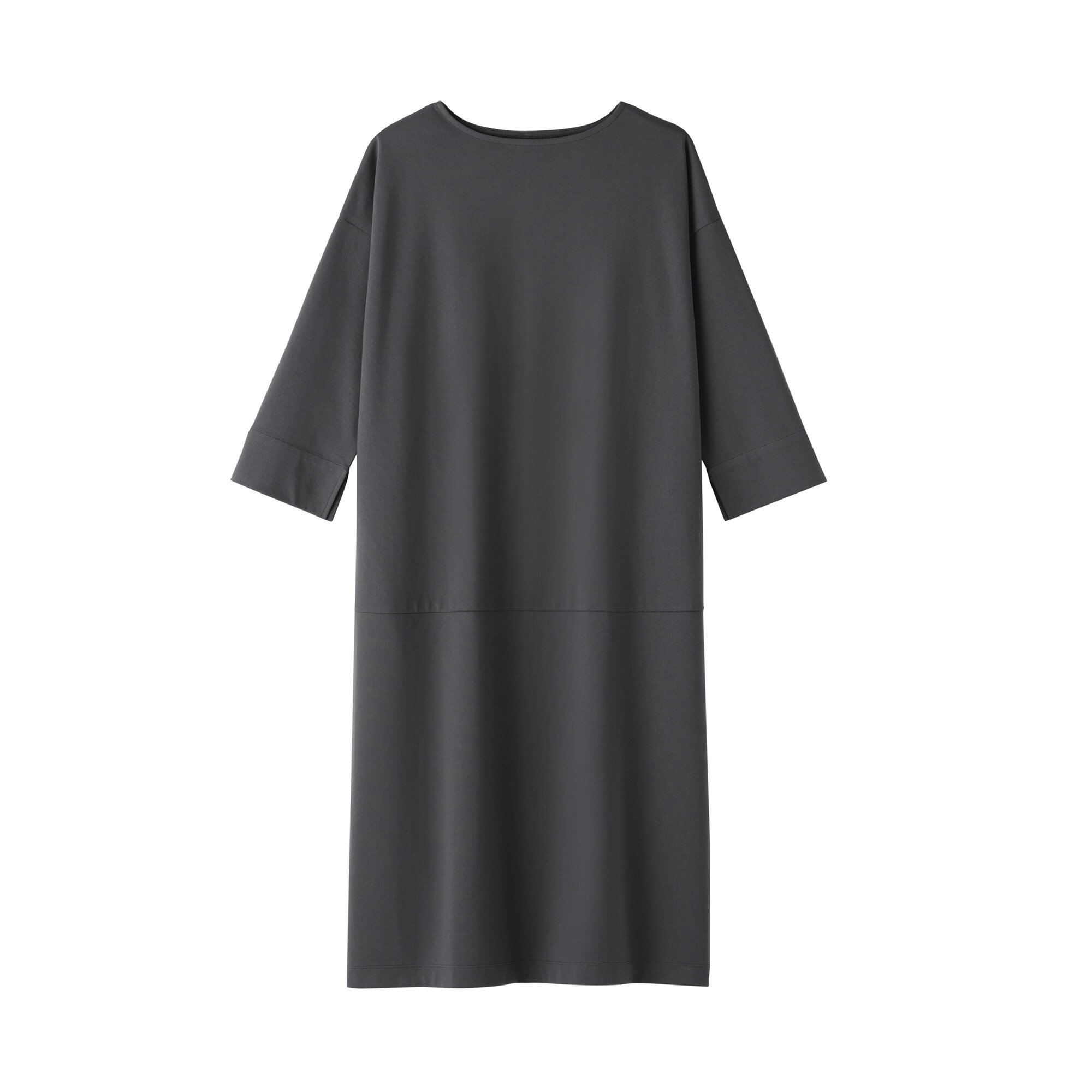 新品 無印良品 七分袖 シャツワンピース L 新品 無印良品 七分袖 シャツワンピース L - メルカリ