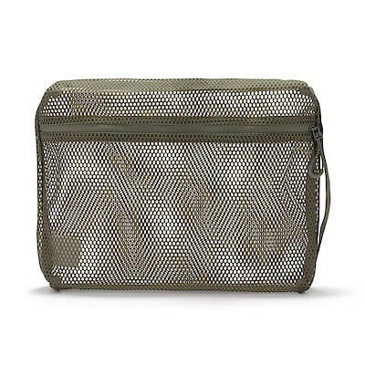 【Ｌ】立体メッシュケース　約２１×２７×５ｃｍ