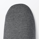 綿混天竺携帯用ルームシューズ