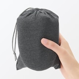 綿混天竺携帯用ルームシューズ