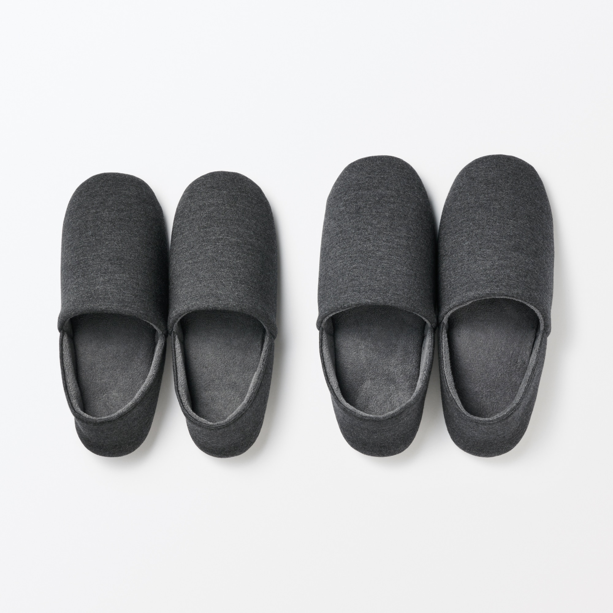 綿混天竺携帯用ルームシューズ