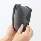 綿混天竺携帯用ルームシューズ