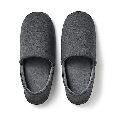 綿混天竺携帯用ルームシューズ　Ｍ・Ｌ